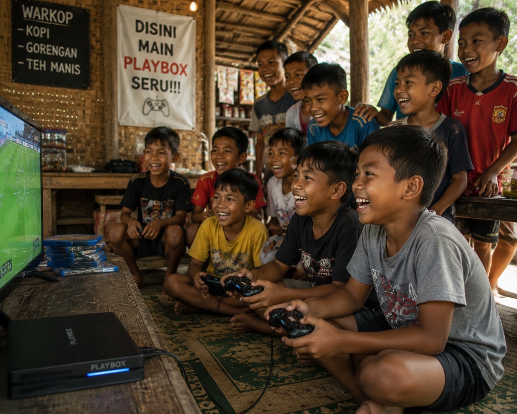 Anak-anak Bermain Playbox Seru